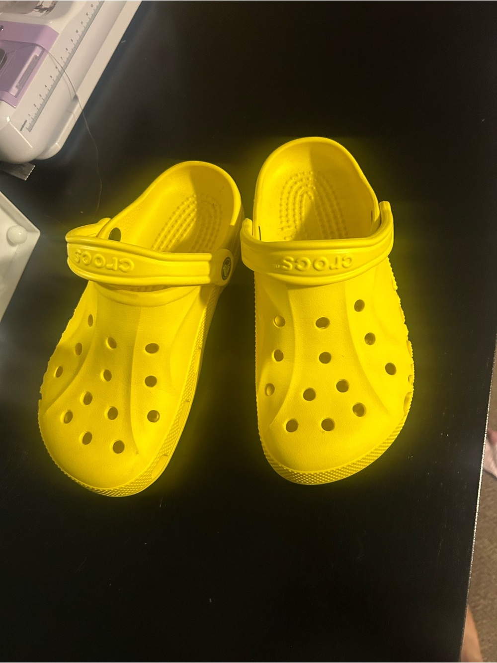 CROCS Kids Classic Clog in Bright Yellow